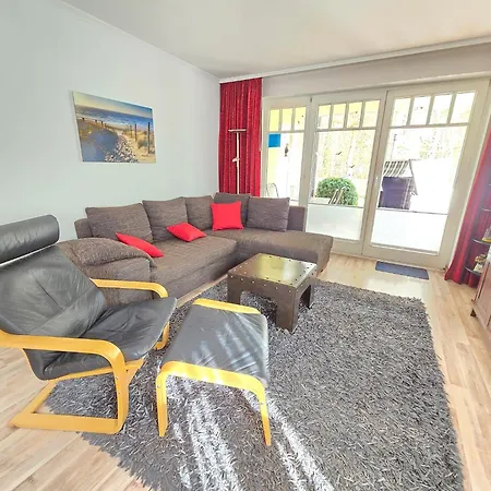 Duenenpark Binz - Komfort Ferienwohnung Mit 1 Schlafzimmer Und Terrasse Im Erdgeschoss 041 Exterior photo