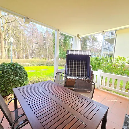 Duenenpark Binz - Komfort Ferienwohnung Mit 1 Schlafzimmer Und Terrasse Im Erdgeschoss 041 Exterior photo
