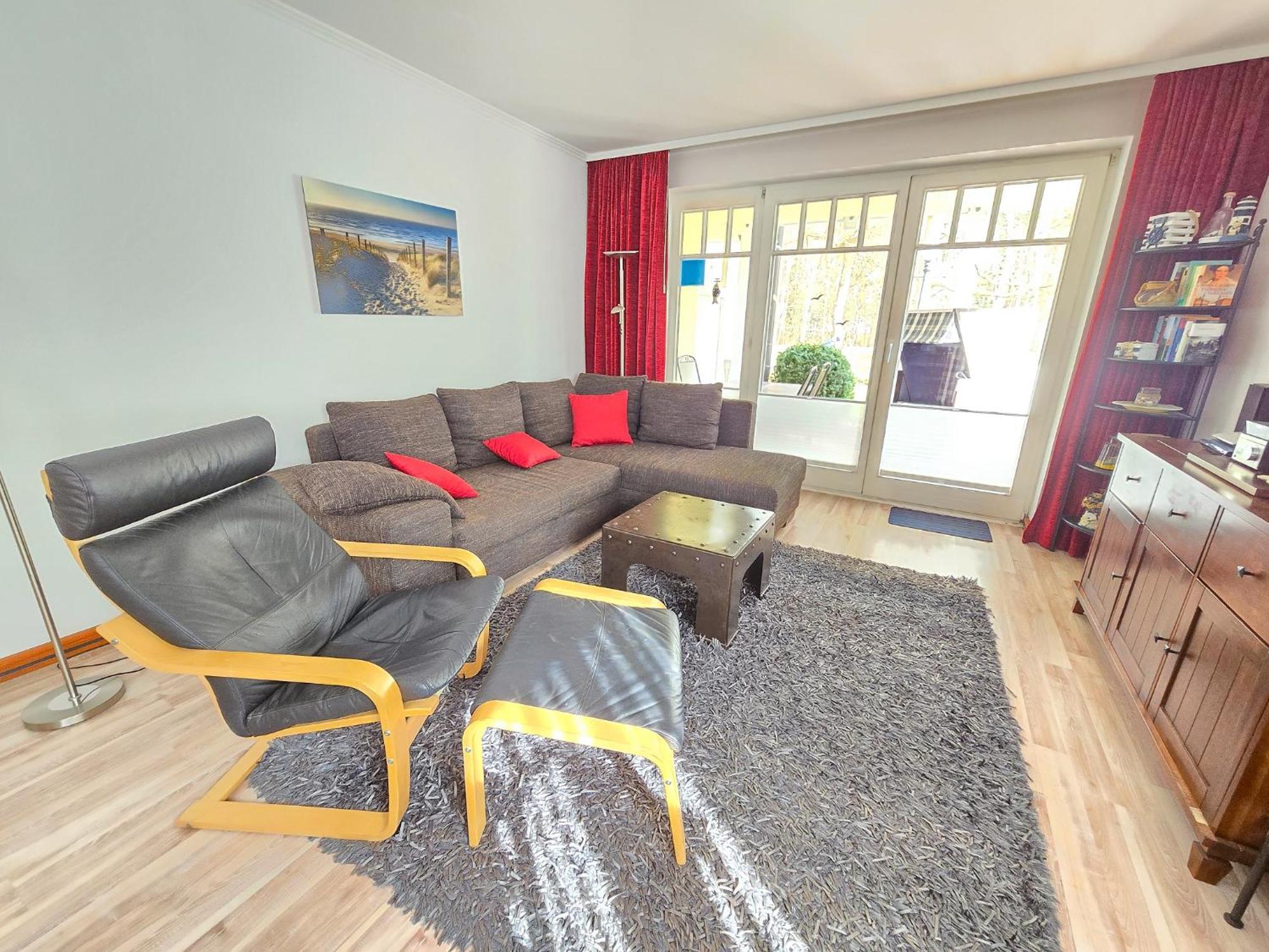 Appartement Duenenpark - Komfort Mit 1 Schlafzimmer Und Terrasse Im Erdgeschoss 041 Binz